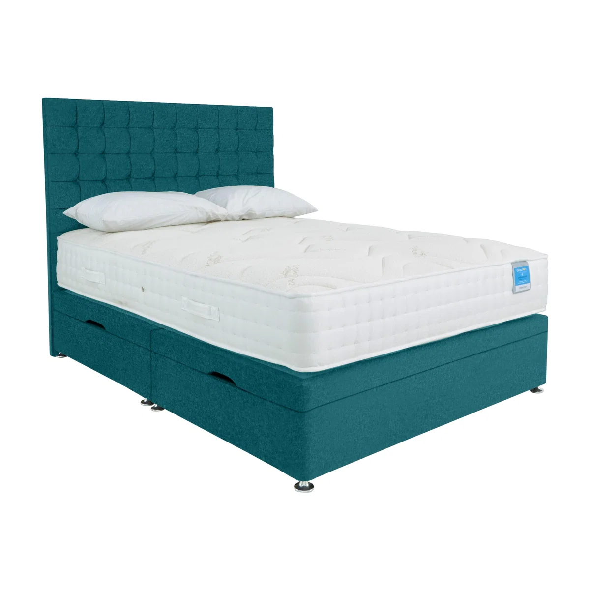 Sleep Story - Deluxe Firm Side Ottoman Divan Set - Double – image 1