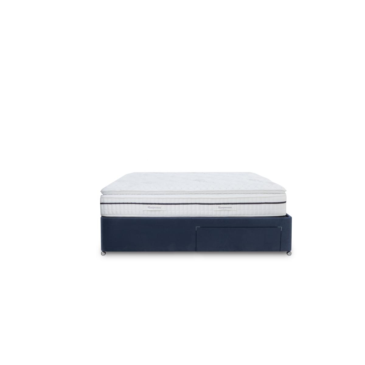 E-Motion Dual Adjustable Divan Base With 2 Drawers - King Size - Seven Lilac – image 3