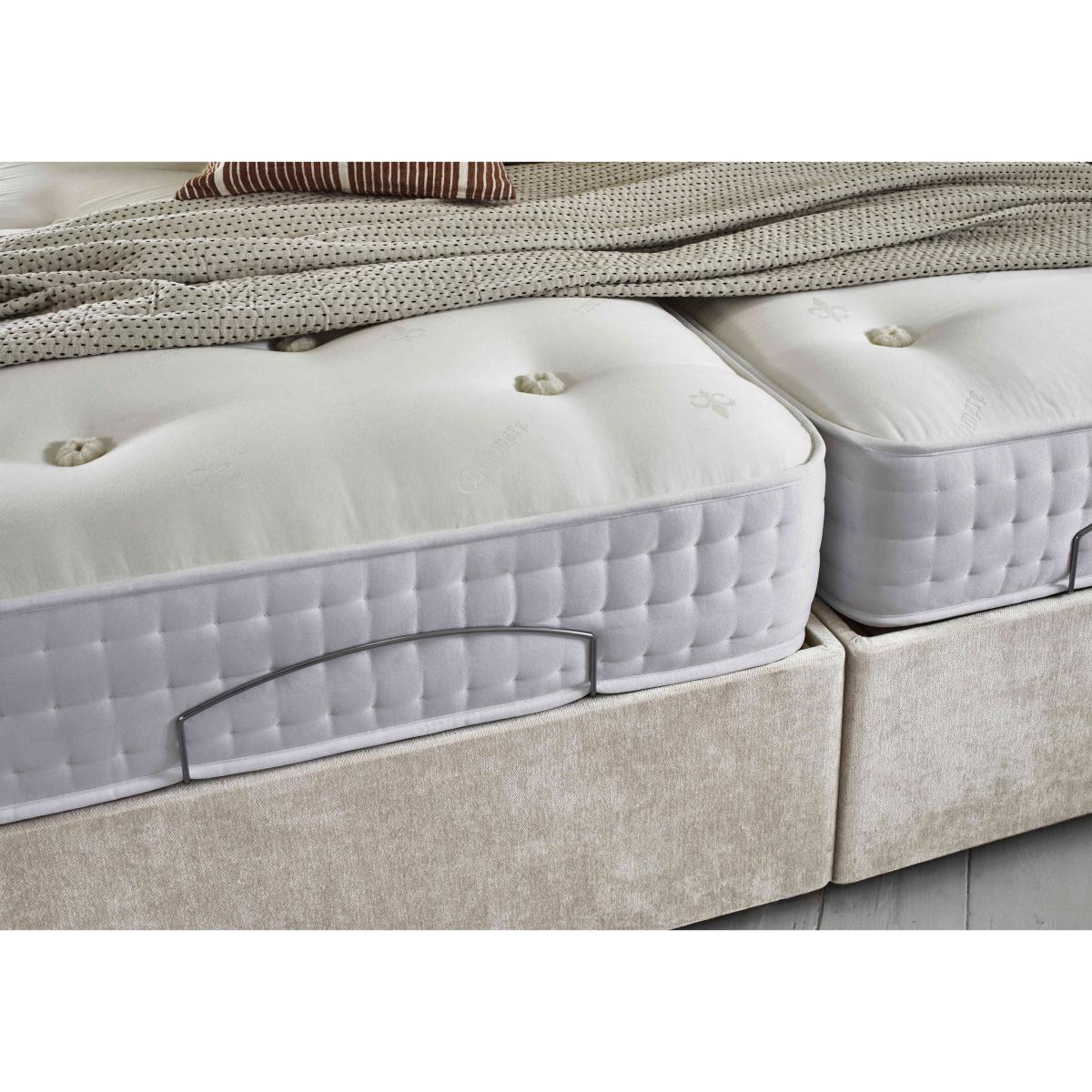 Sleep Story - Natural Comfort Adjustable Firm Divan Bed With 2 Drawer Storage - Super King – image 6