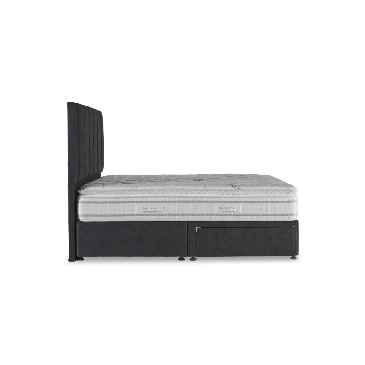 Sleepeezee - SensaGel 4000 Divan Set - Super King - Tweed Biscuit – image 6