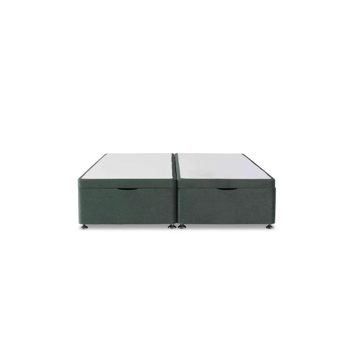 Platform Top Manual End Lift Ottoman Divan Base - Double - Dapple Oyster – image 5