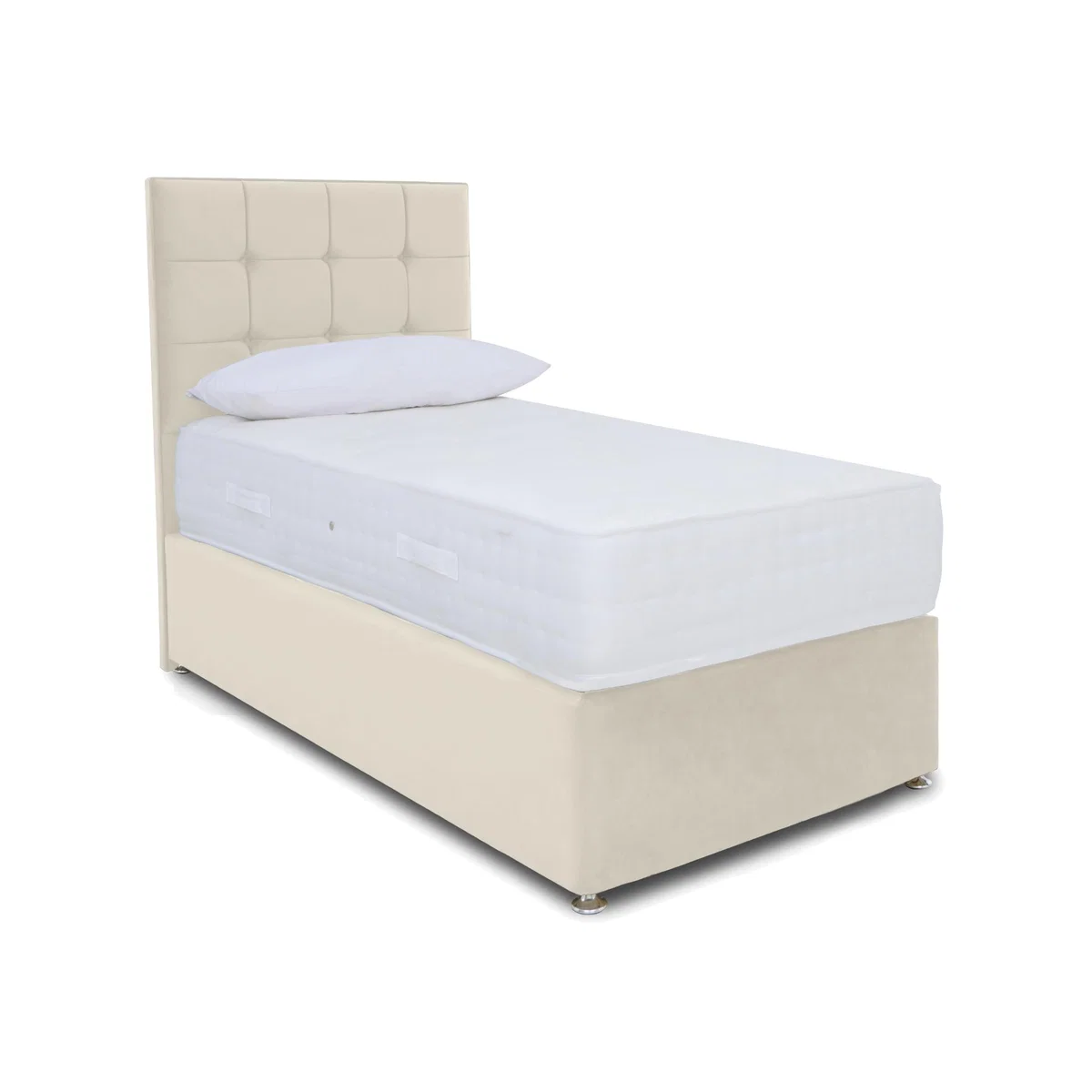 Sleep Story - Ortho 2000 Divan Set - Single - Plush Ecru – image 1