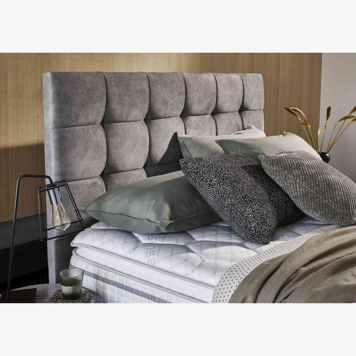 Sleep Story - SensaGel 6000 Electric End Ottoman Divan Set - Super King - Daytona Ocean – image 1