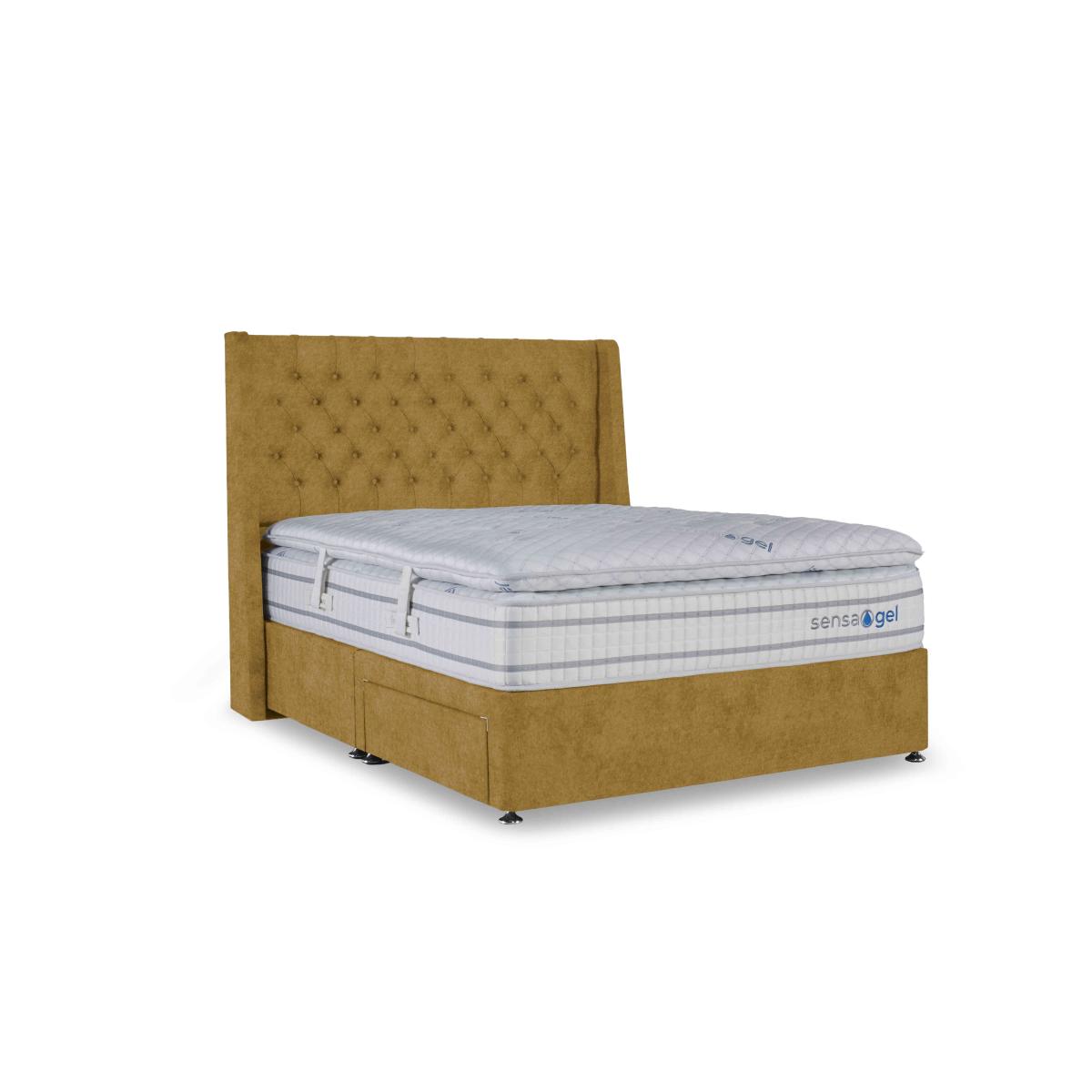 Sleepeezee - SensaGel 12000 Divan Set - Double - Sage – image 2