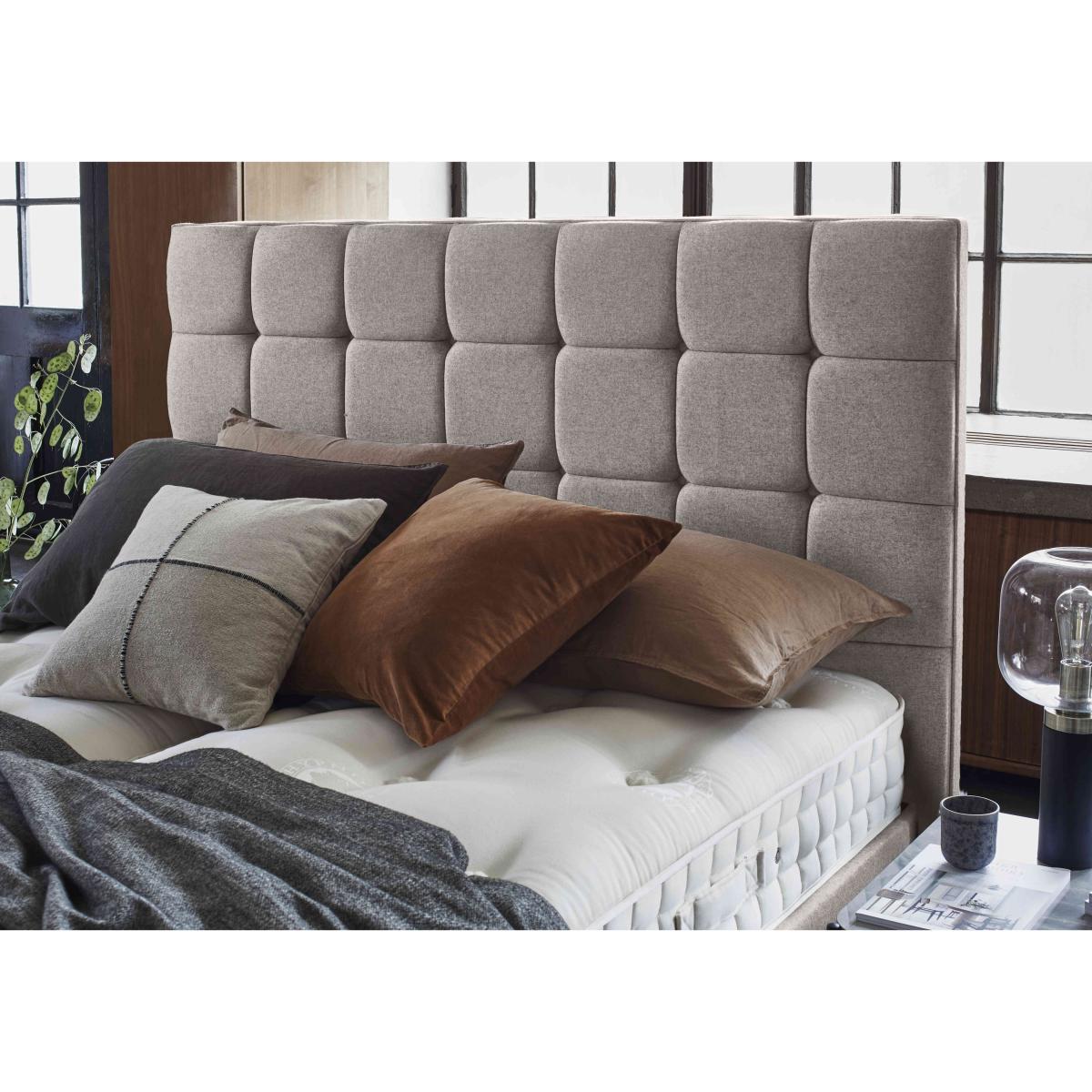 E-Motion Kaito Dual Adjustable Divan Base With 4 Drawers with Headboard - Super King - Granite Blue – image 3