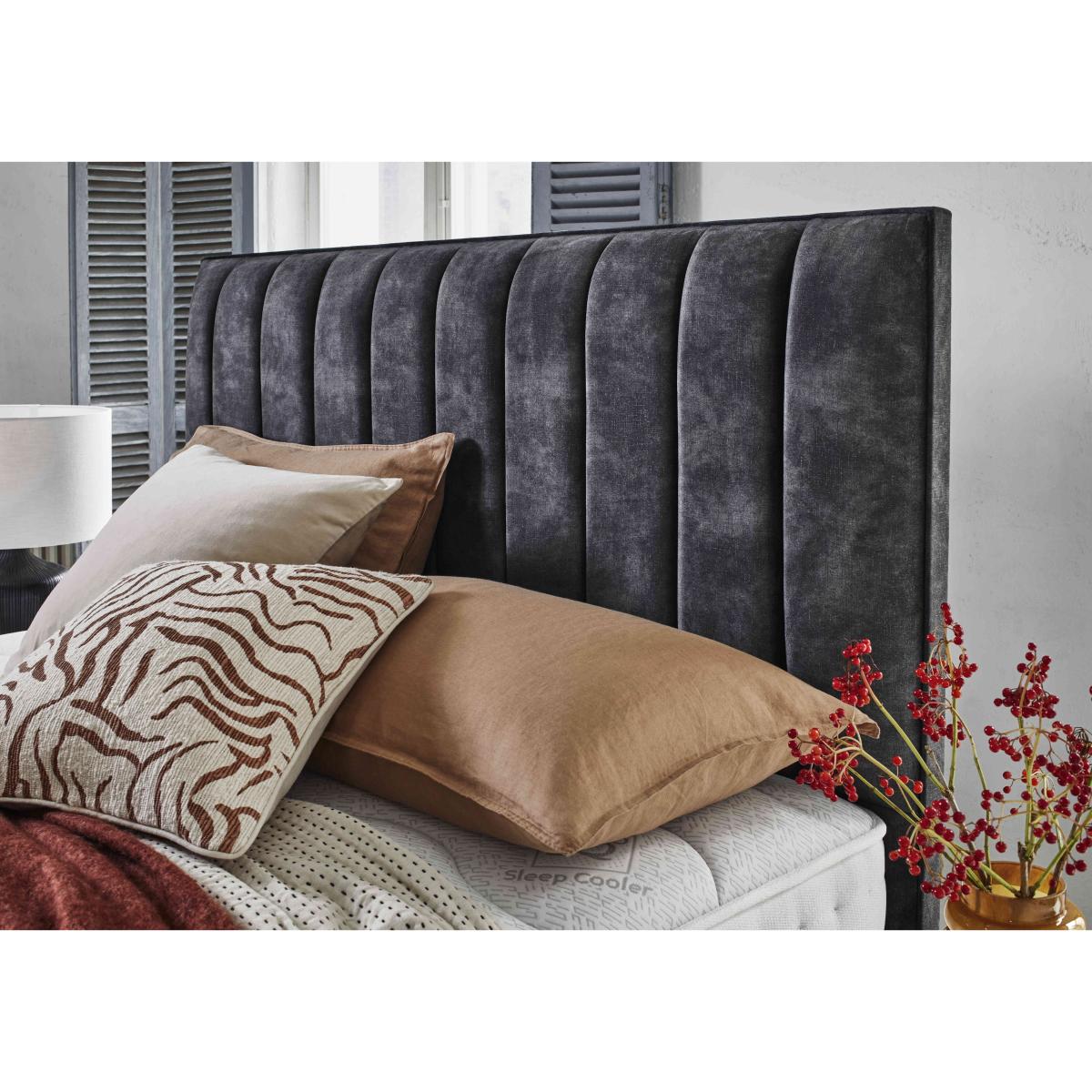 Sleep Story - Memory Pocket Divan Set With No Storage - Super King - Lace Domino – image 2