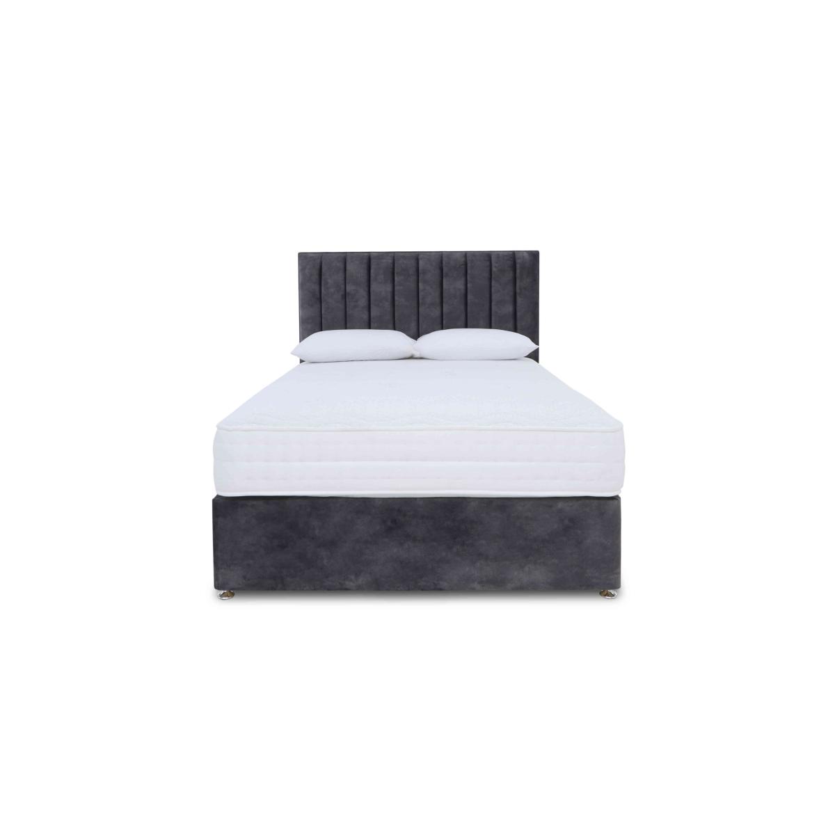 Sleep Story - Memory Pocket Divan Set With No Storage - Super King - Lace Domino – image 5