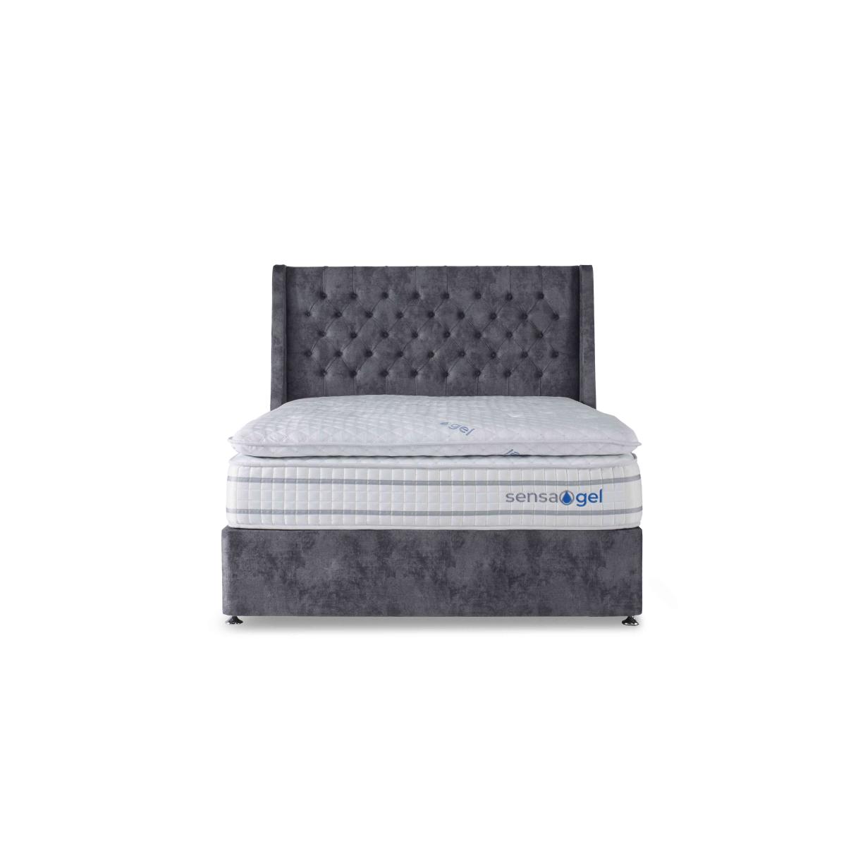 Sleepeezee - SensaGel 12000 Divan Set with Continental Drawers - Single - Sage – image 7