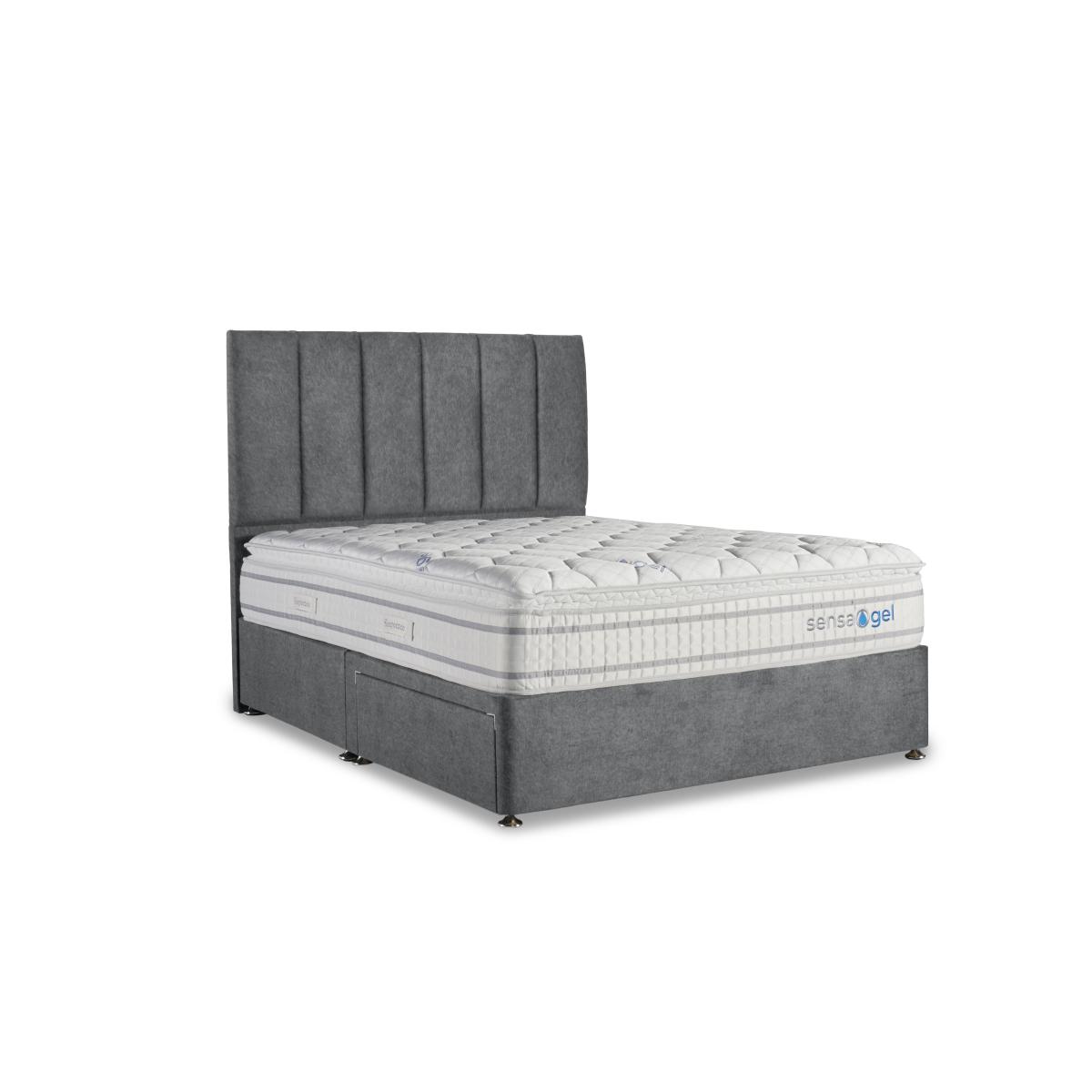 Sleepeezee - SensaGel 4000 Divan Set - Double - Sage – image 2