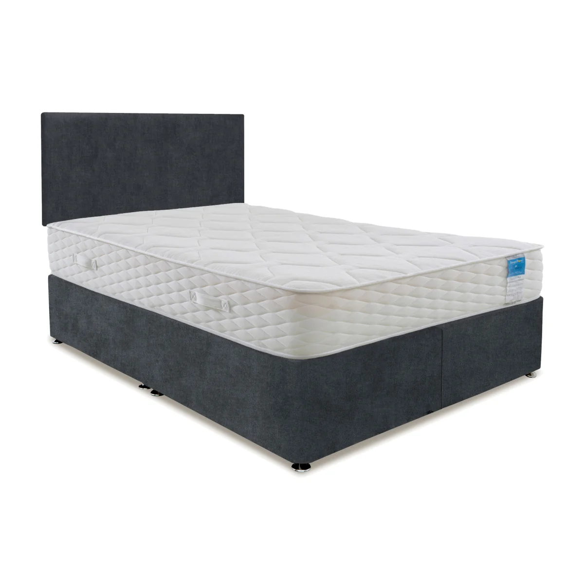 Sleep Story - Memory Plus Divan Set With No Storage - Super King – image 1
