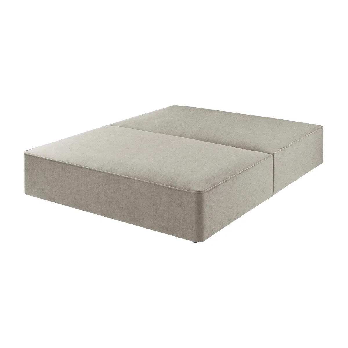 Harrison Spinks Classic Divan Base, Super King - Mole Pebble, No Drawers