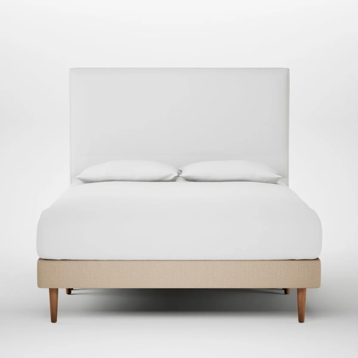 Heal's Shallow Divan King Smart Cotton Linen Rice Light Stem Feet – image 1