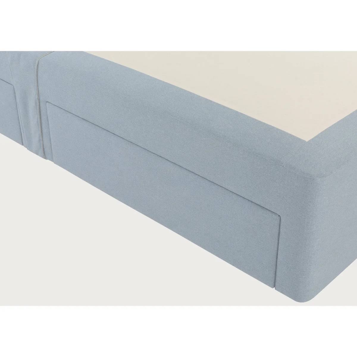 Heal's Deep Divan Double Cotton Velvet Evergreen None – image 5