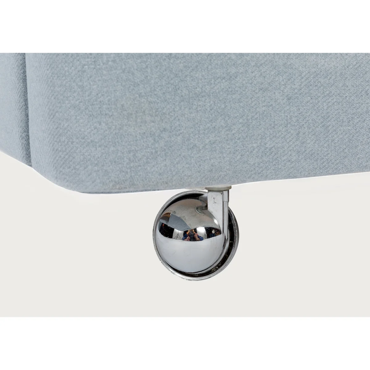 Heal's Deep Divan King Wool Velvet Olive 2 Footend – image 7