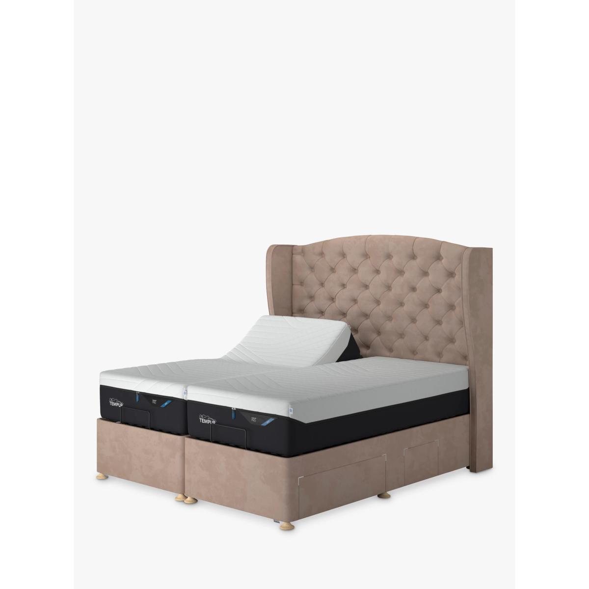 TEMPUR® Suffolk Adjustable Disc 4 Drawer Divan Base, Super King Size – image 2