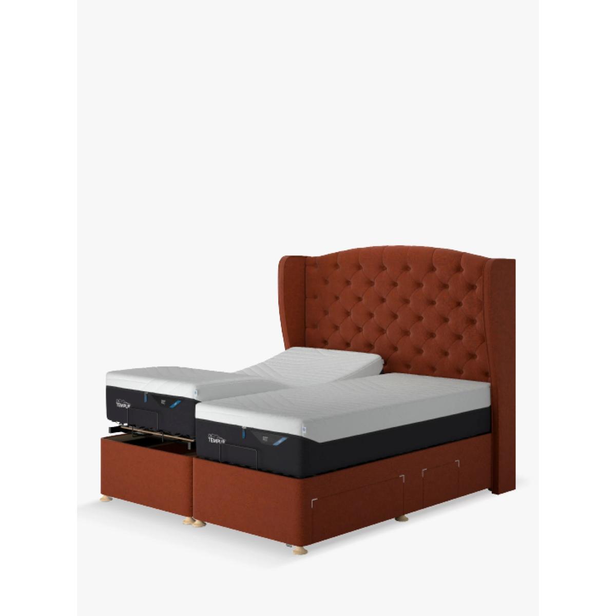 TEMPUR® Suffolk Adjustable Disc 4 Drawer Divan Base, Super King Size – image 6
