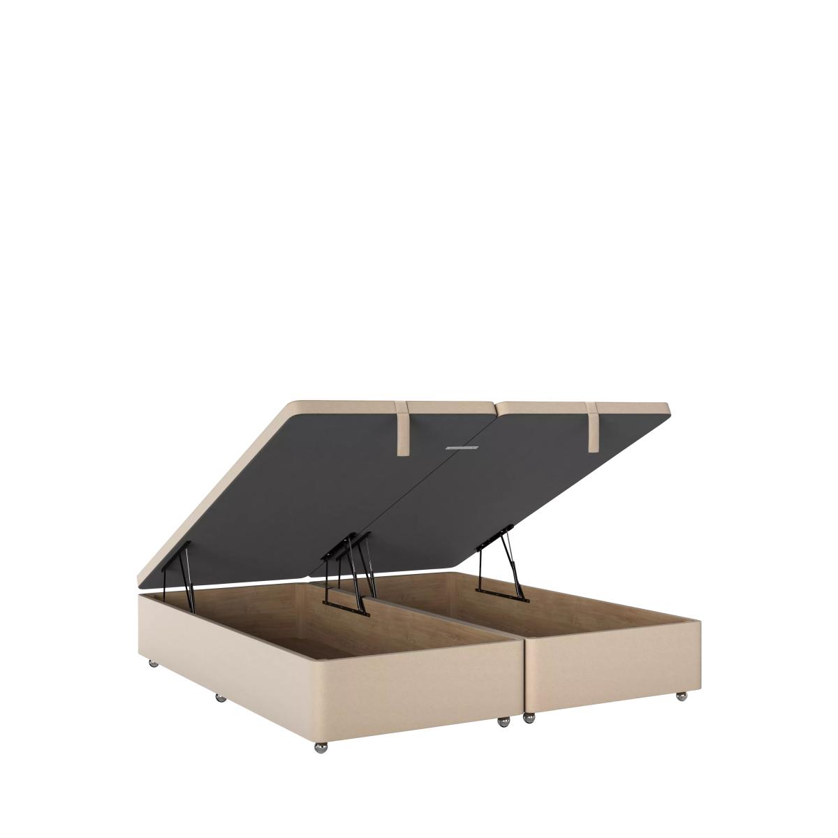 John Lewis Non-Sprung Classic Maxi Upholstered Ottoman Storage Divan Base, Super King Size – image 3