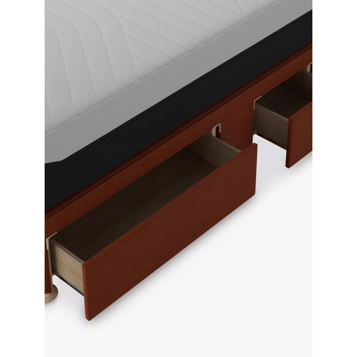 TEMPUR® Suffolk Adjustable Disc 4 Drawer Divan Base, King Size – image 7