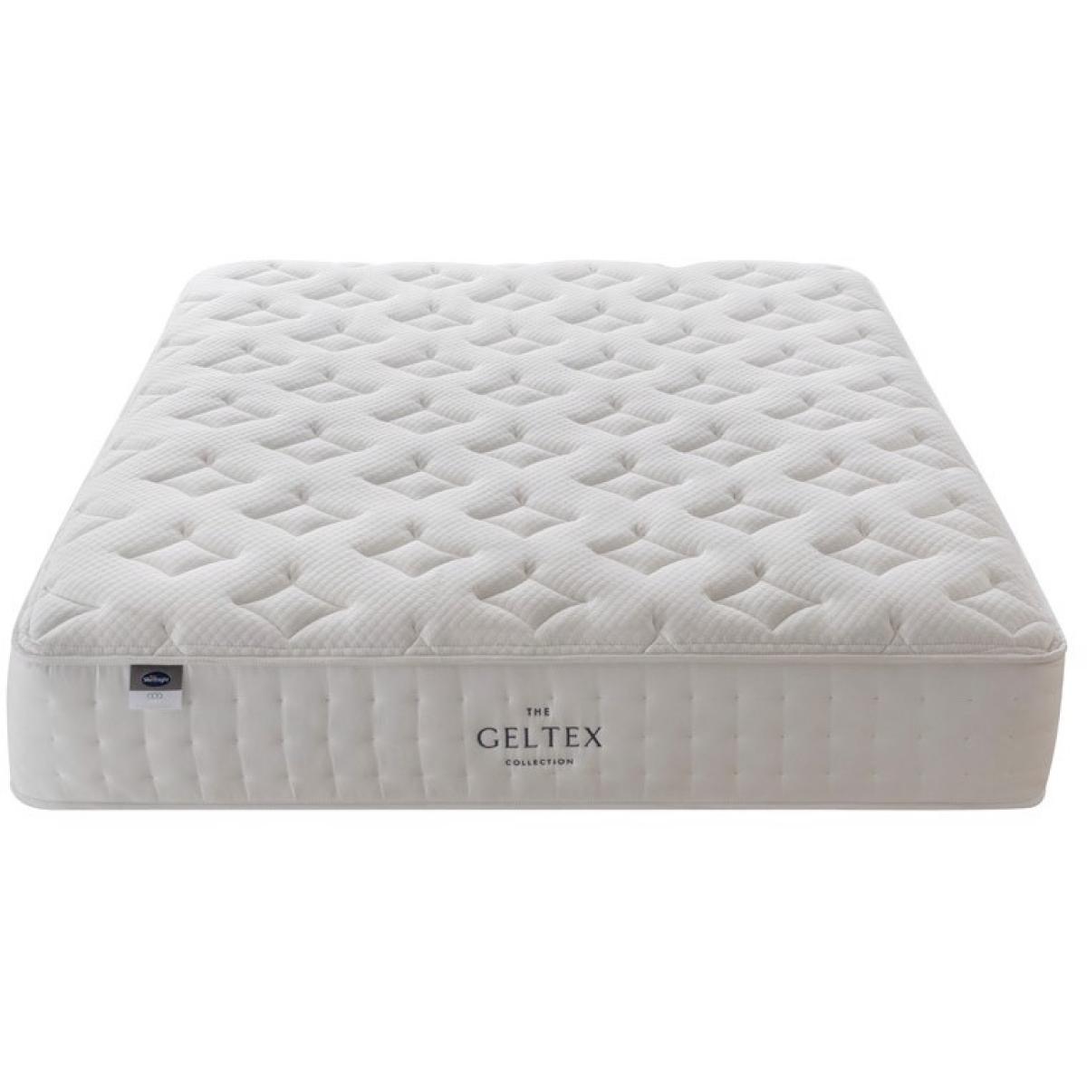 Silentnight Honeydew Geltex Mattress and Slimline Divan Set - 135cm Double - 4 Drawers - Standard Fabric – image 7