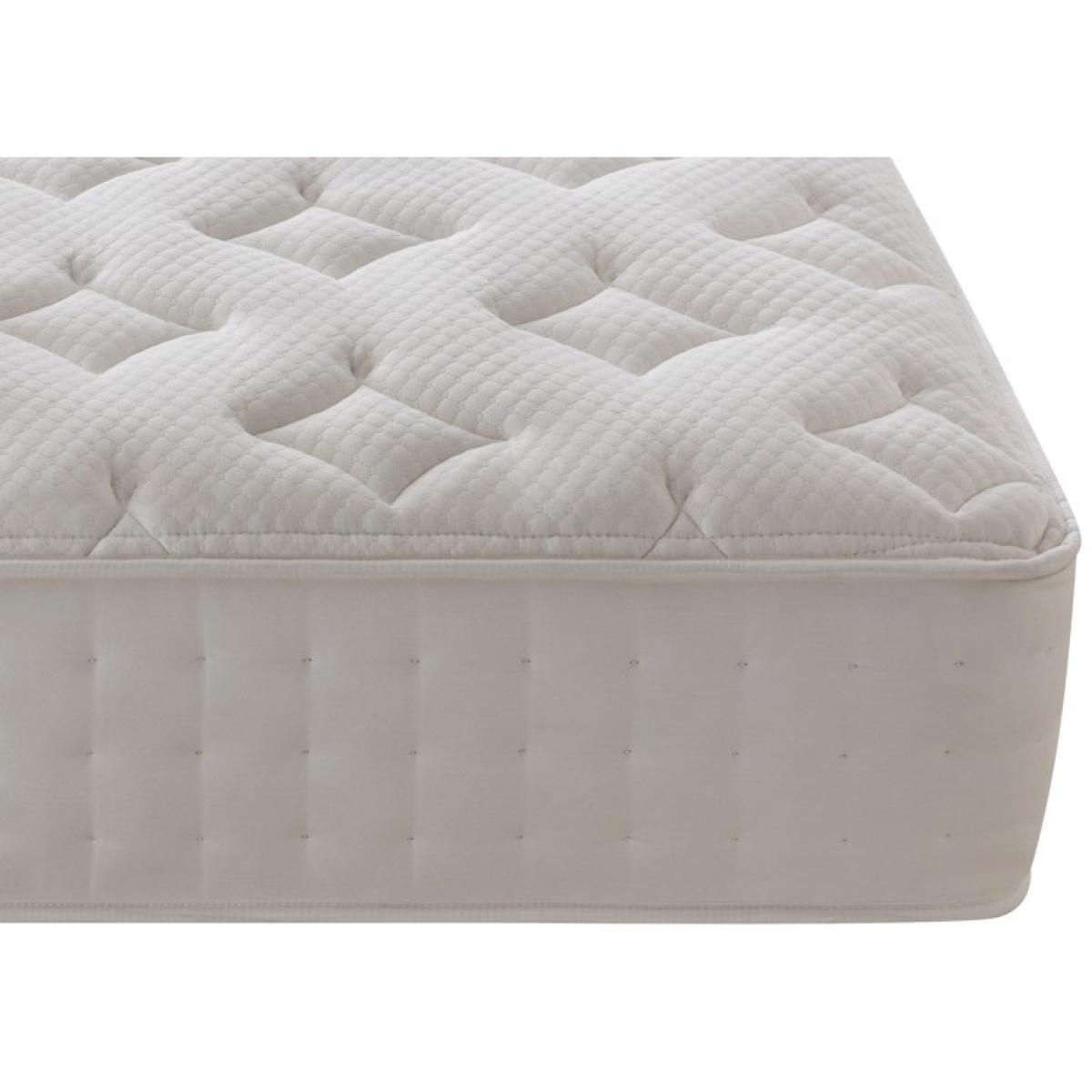Silentnight Honeydew Geltex Mattress and Slimline Divan Set - 150cm King - 4 Drawers - Premium Fabric – image 5