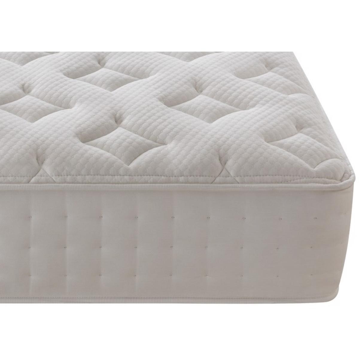Silentnight Honeydew Geltex Mattress and Slimline Divan Set - 150cm King - 2 Drawers - Standard Fabric – image 8