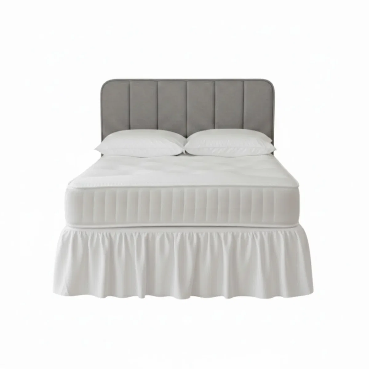 Base Valance Polycotton Sheet for Divan Beds Easy Care Bed Base Cover - Royal Blue / Double – image 3