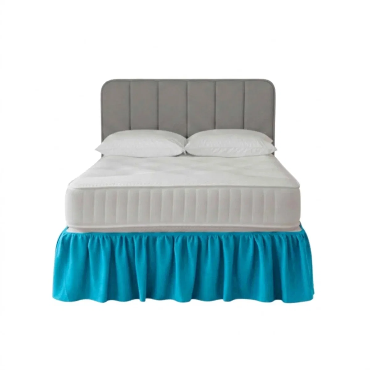 Base Valance Polycotton Sheet for Divan Beds Easy Care Bed Base Cover - Royal Blue / King – image 32