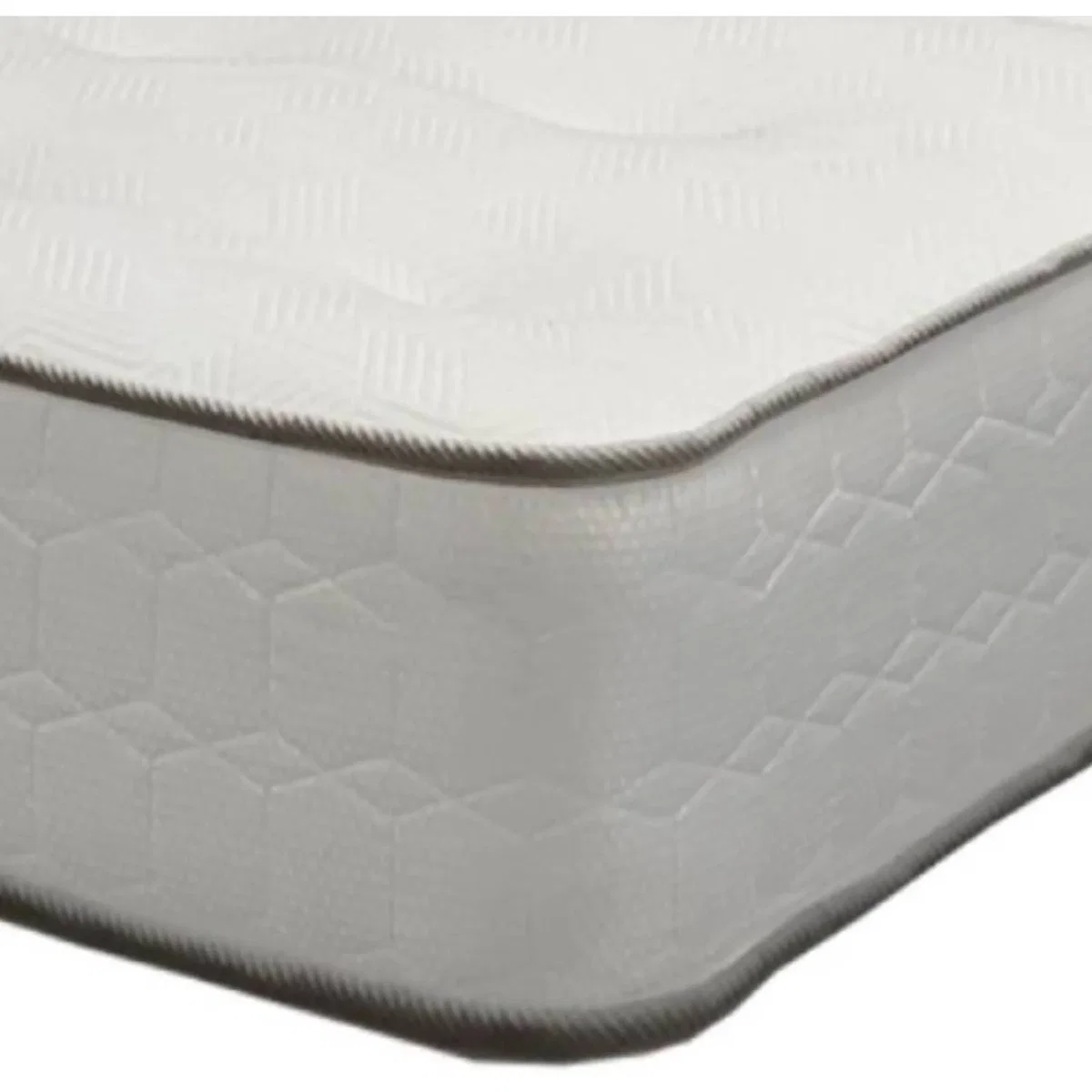 Ellis Plush Bed Set With Mattress, 2 Drawers Same Side & 24"Headboard - Pink / Superking – image 2