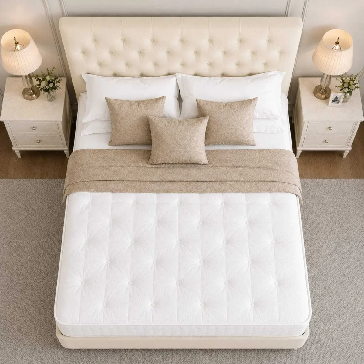 Premium Divan Bed With Headboard And Storage Drawers - Blue / Single – image 6