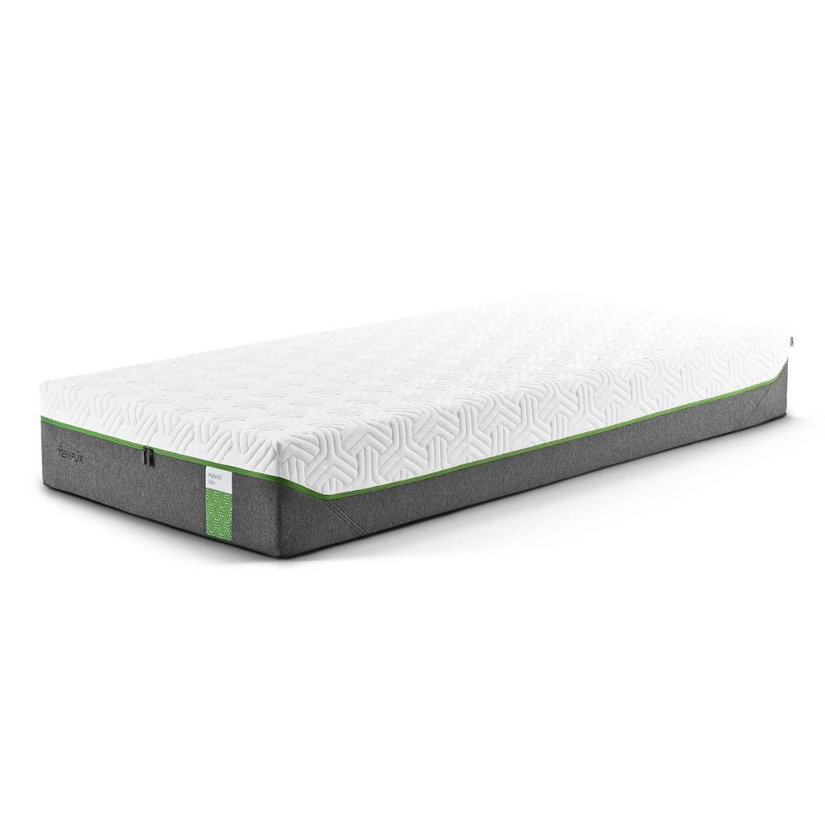 Tempur Hybrid Elite 25 Long Single Size Mattress 90x200x25cm, Grey | Barker & Stonehouse – image 2