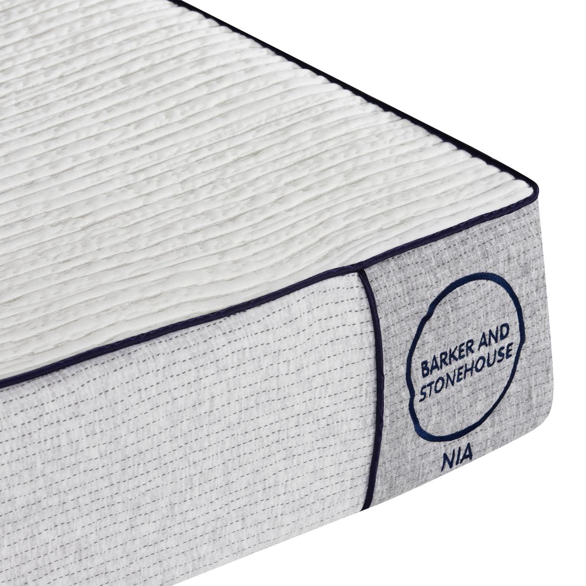 Nia Mattress 90x190cm, White | Single | Barker & Stonehouse – image 3