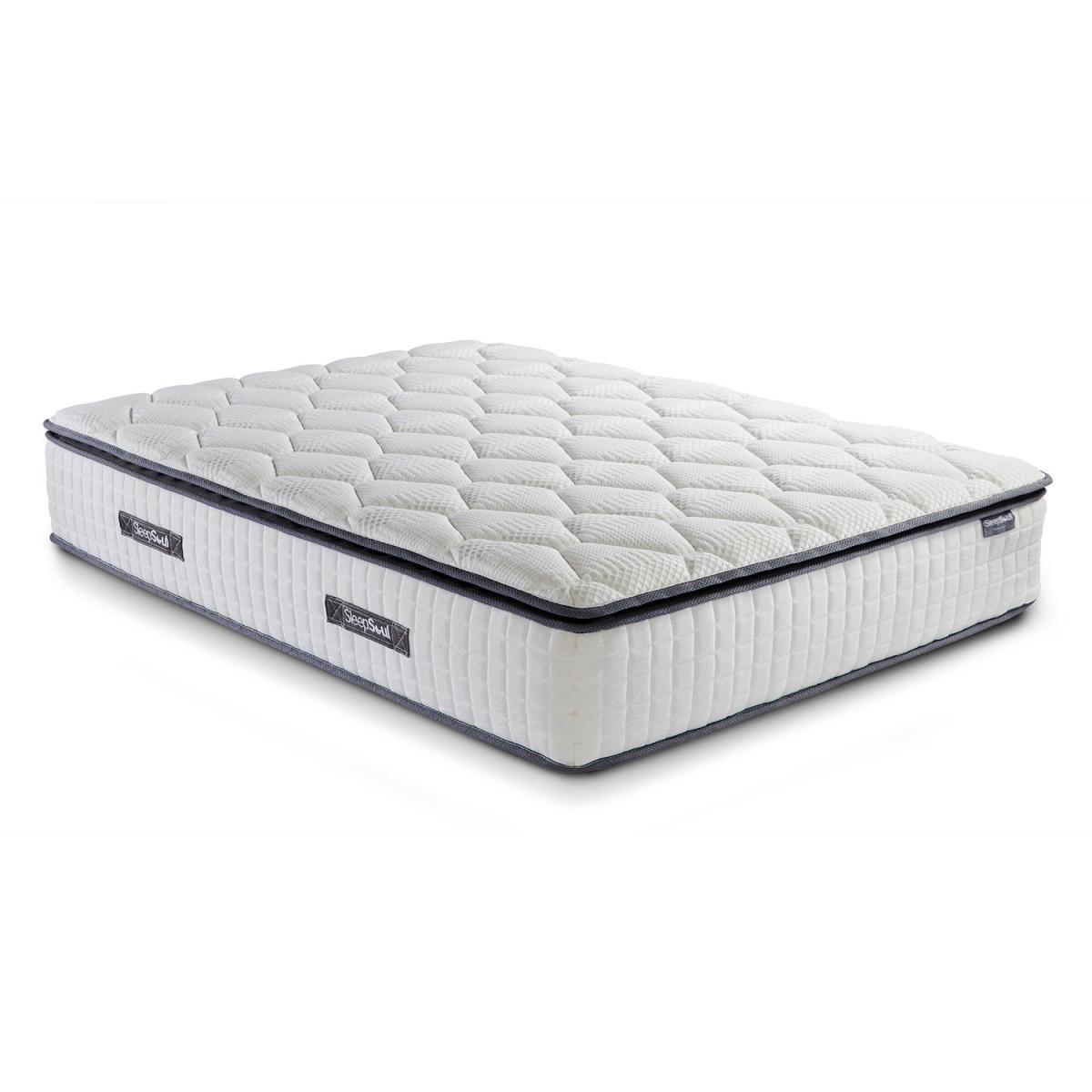 Sleepsoul Bliss 800 Pocket Single Mattress White – image 2