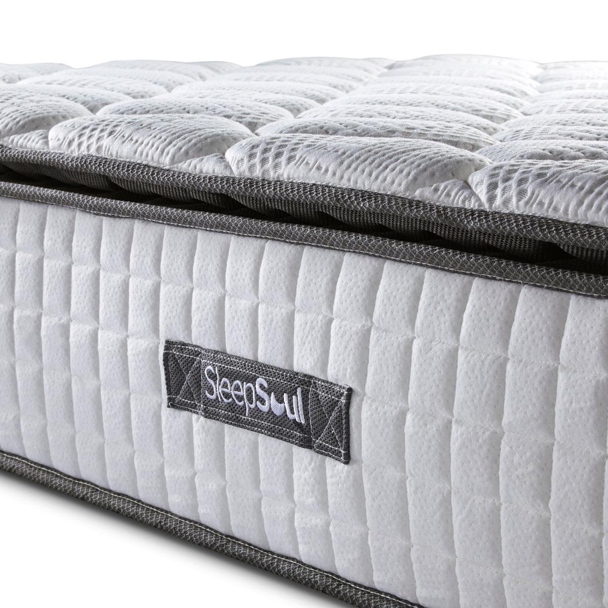 Sleepsoul Bliss 800 Pocket Single Mattress White – image 6