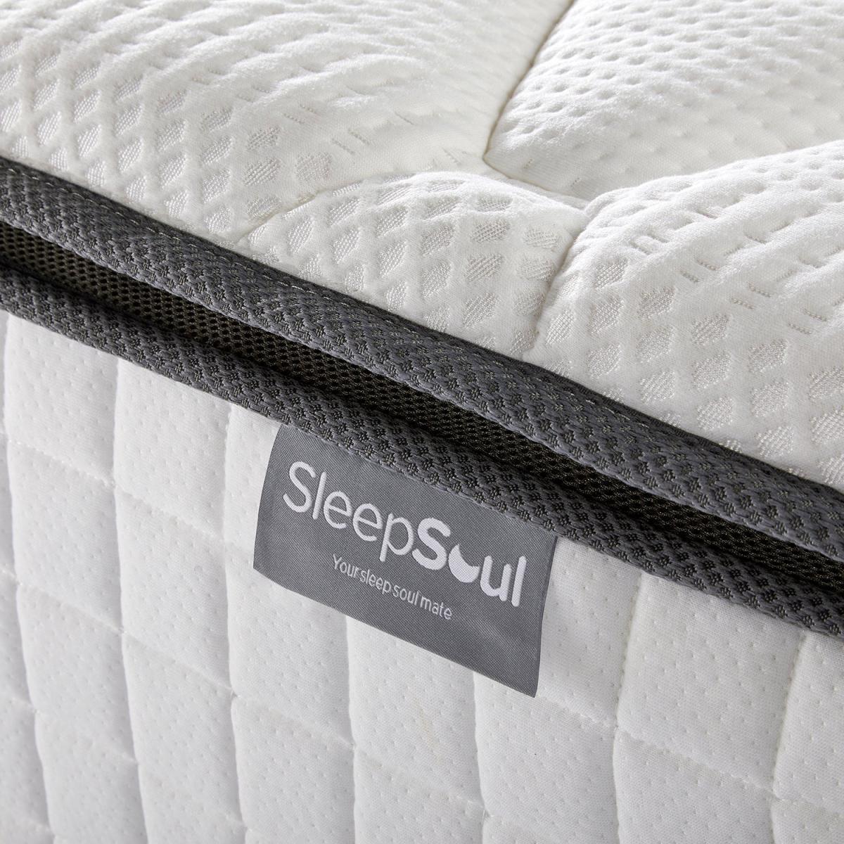 Sleepsoul Bliss 800 Pocket Single Mattress White – image 7