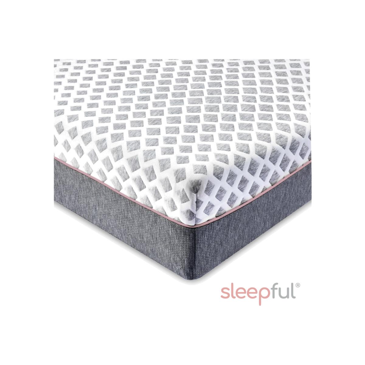 Sleepful Premium Encapsulated Hybrid Memory Foam and 1000 Pocket Sprung Mattress - Single – image 1
