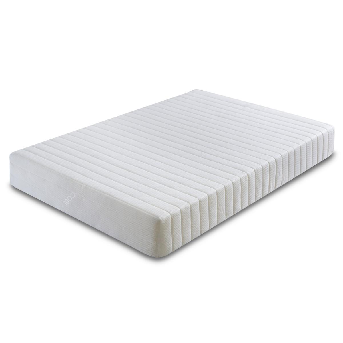 Cool Blue Hybrid Memory Foam and Coil Sprung Mattress - Single – image 2