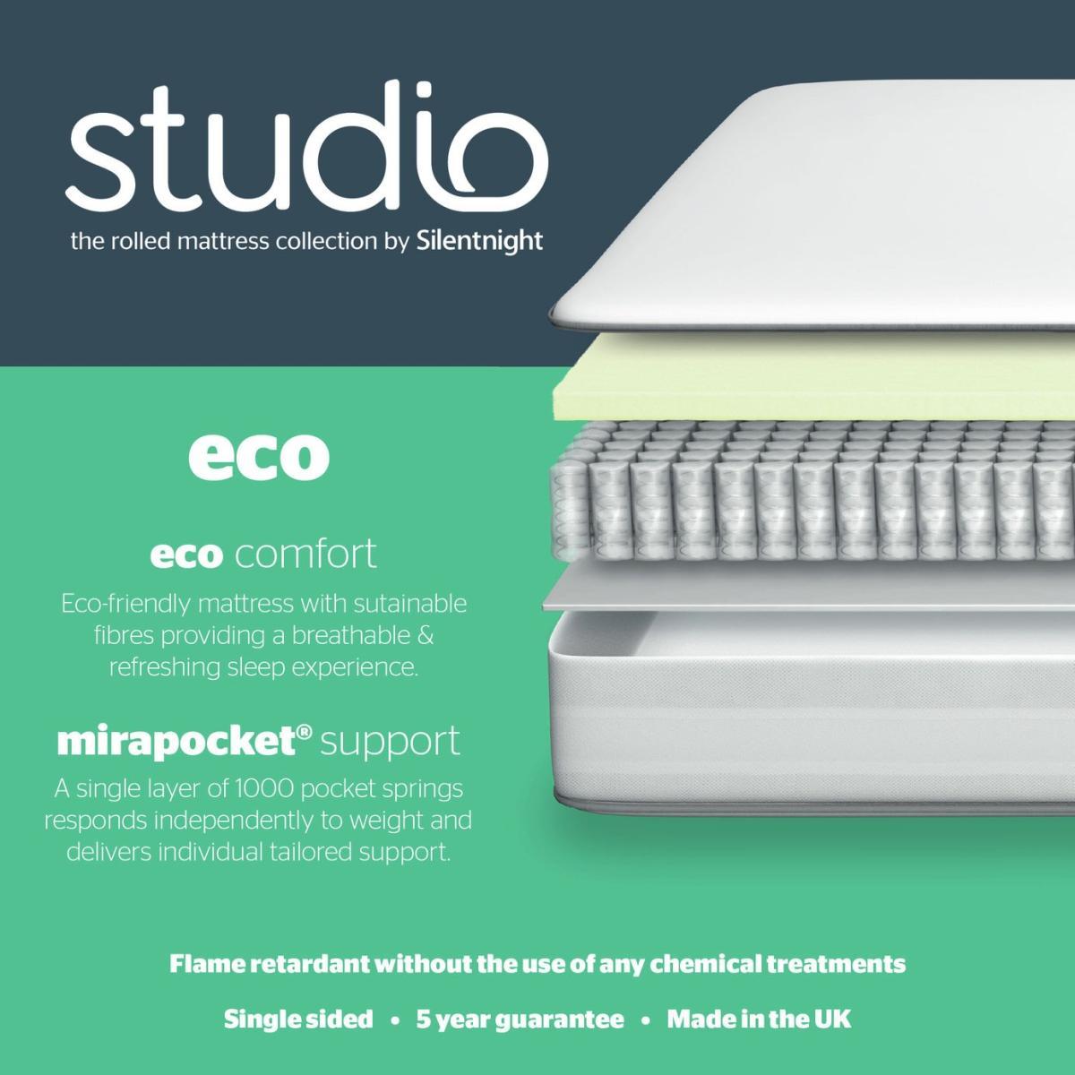 Silentnight Studio Eco 1000 Pocket Mattress - Single – image 8
