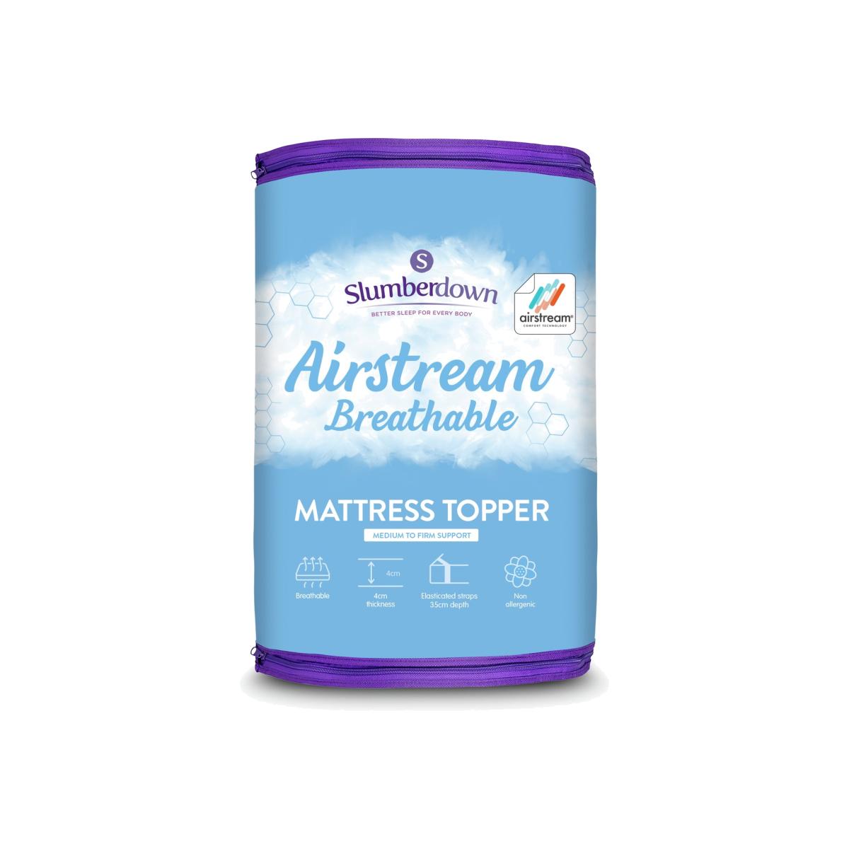 Slumberdown Airstream Mattress Topper - Single – image 1
