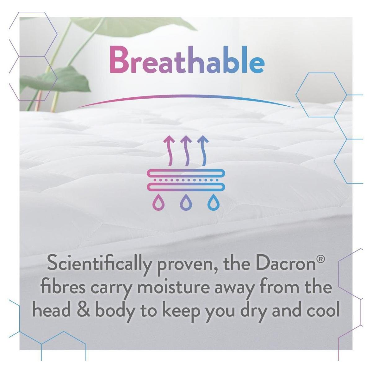 Slumberdown Climate Comfort Mattress Topper - Single – image 4