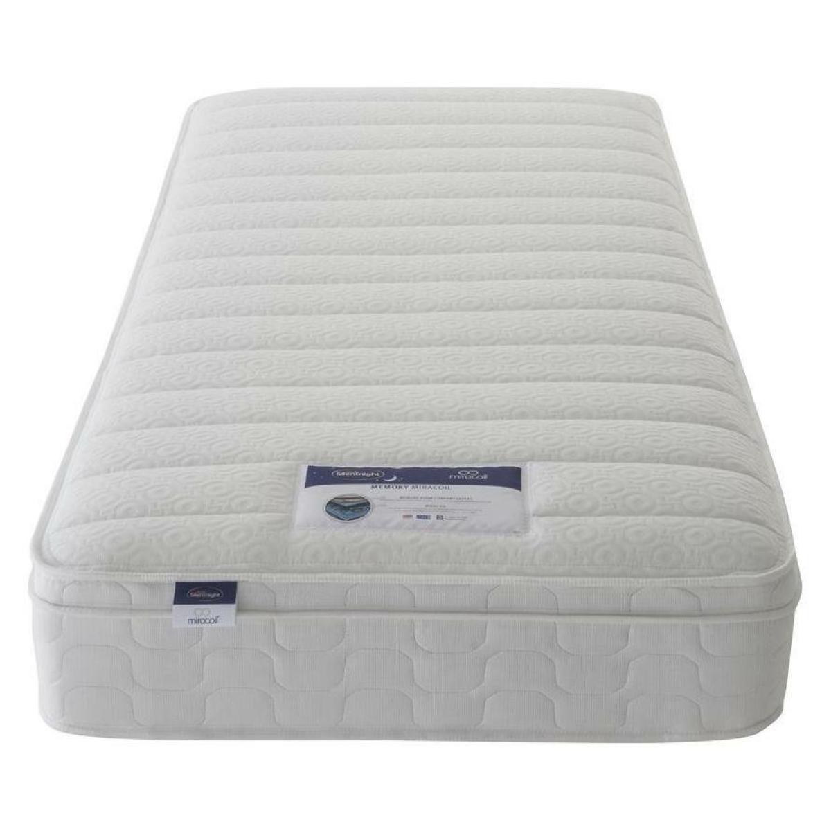 Silentnight Miracoil Travis Memory Foam Single Mattress – image 4