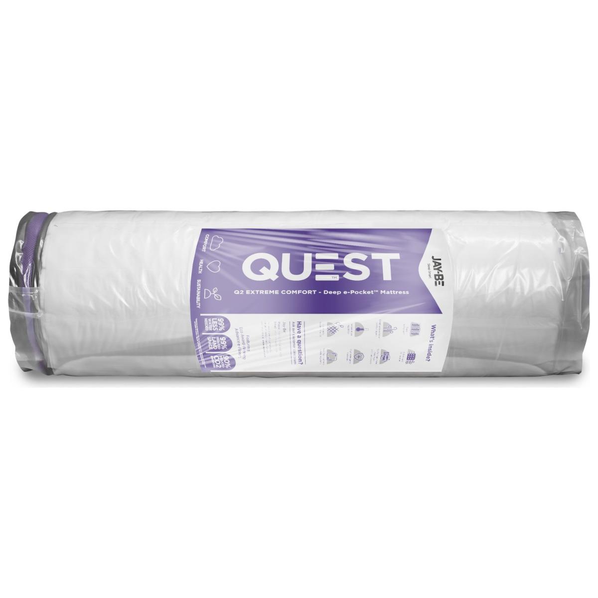 Jay-Be Quest Q2 Eco Deep E-pocket Kids Single Mattress – image 7