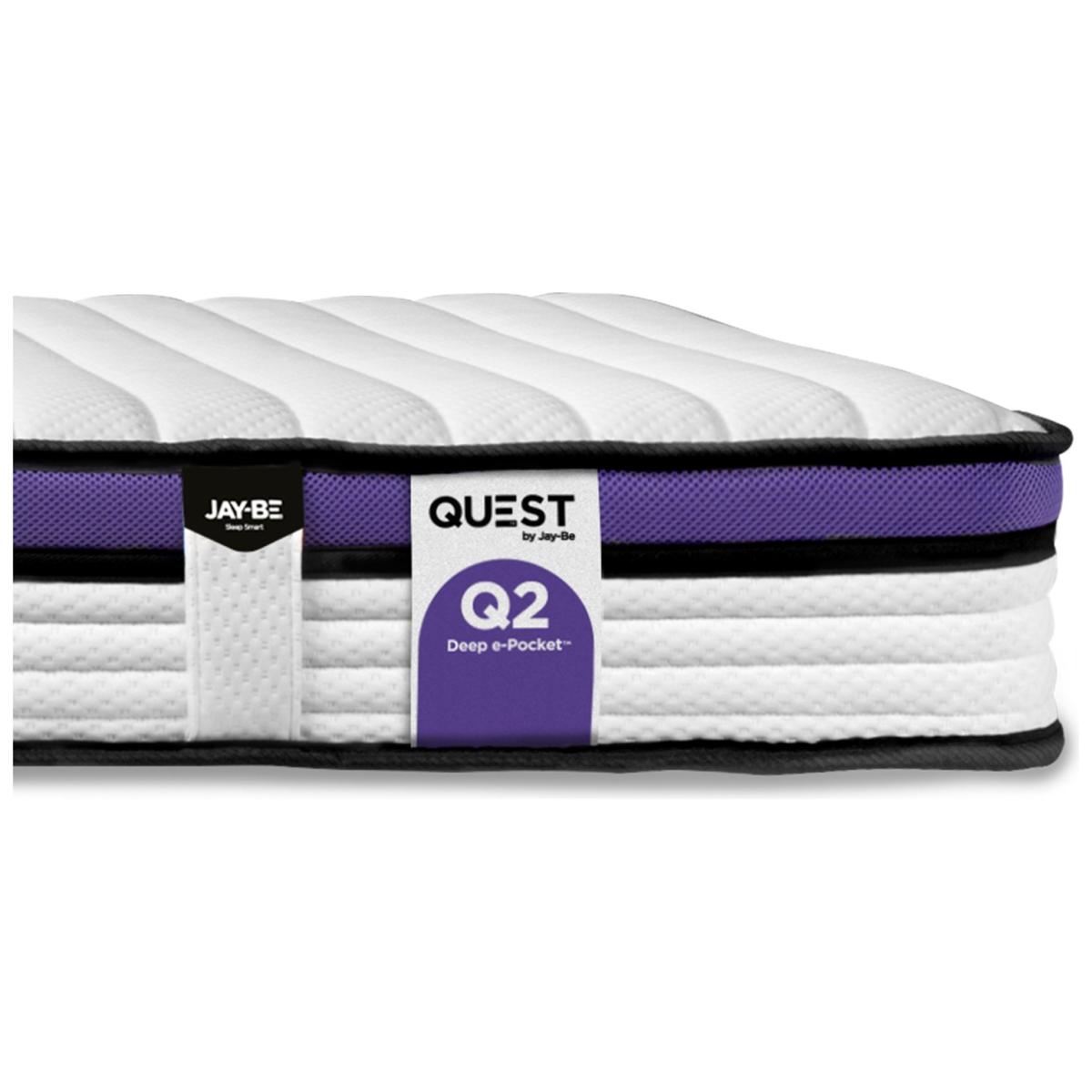 Jay-Be Quest Q2 Eco Deep E-pocket Kids Single Mattress – image 9
