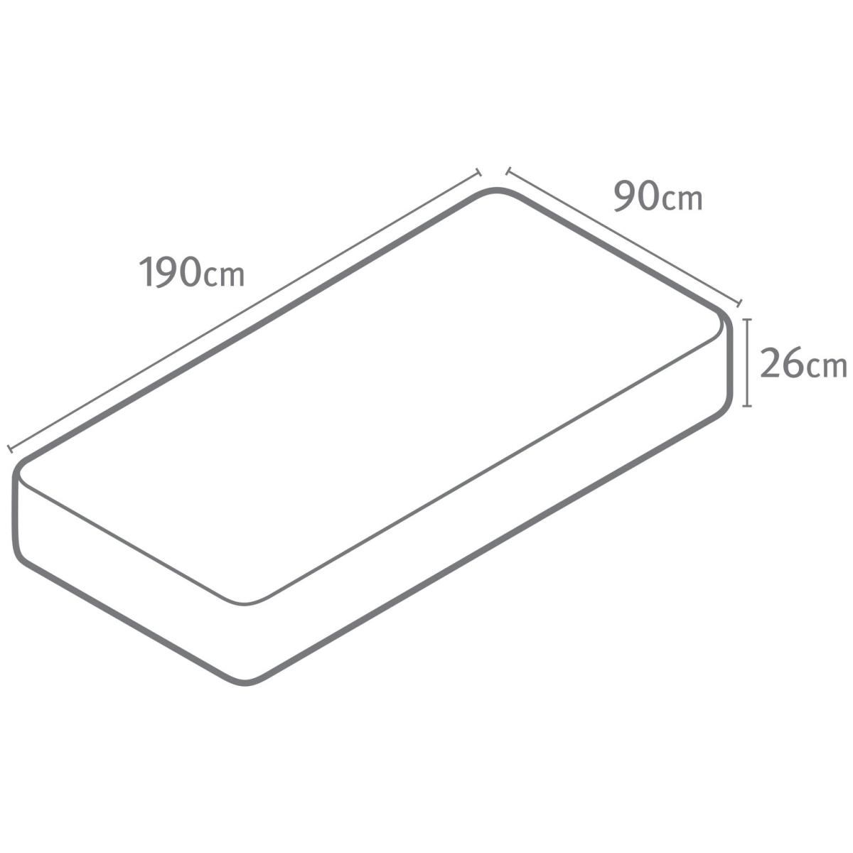Silentnight Middleton 800 Pocket Comfort Single Mattress – image 12