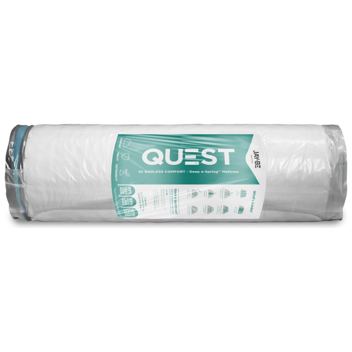Jay-Be Quest Q1 Eco Deep E-Sprung Kids Single Mattress – image 6