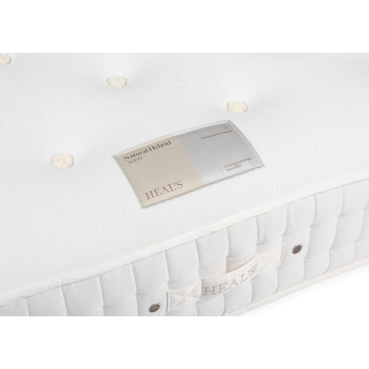 Heal's Natural Hybrid 3000 New Single Soft Tension Mattress – image 6
