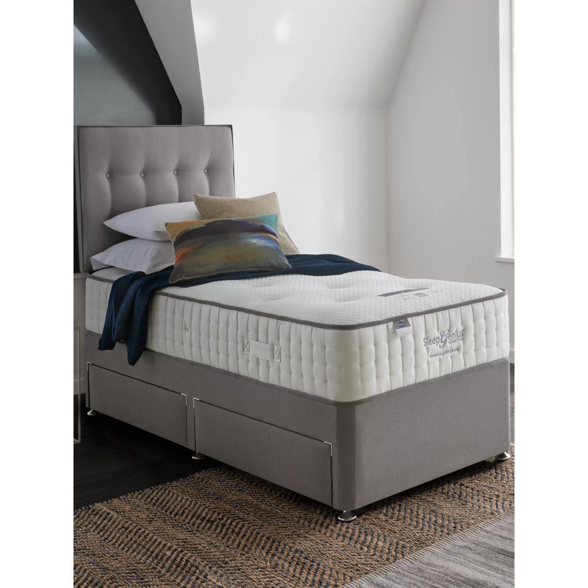 Silentnight Sleep Genius 2000 Pocket Eco Comfort Mattress, Medium Tension, Single – image 4