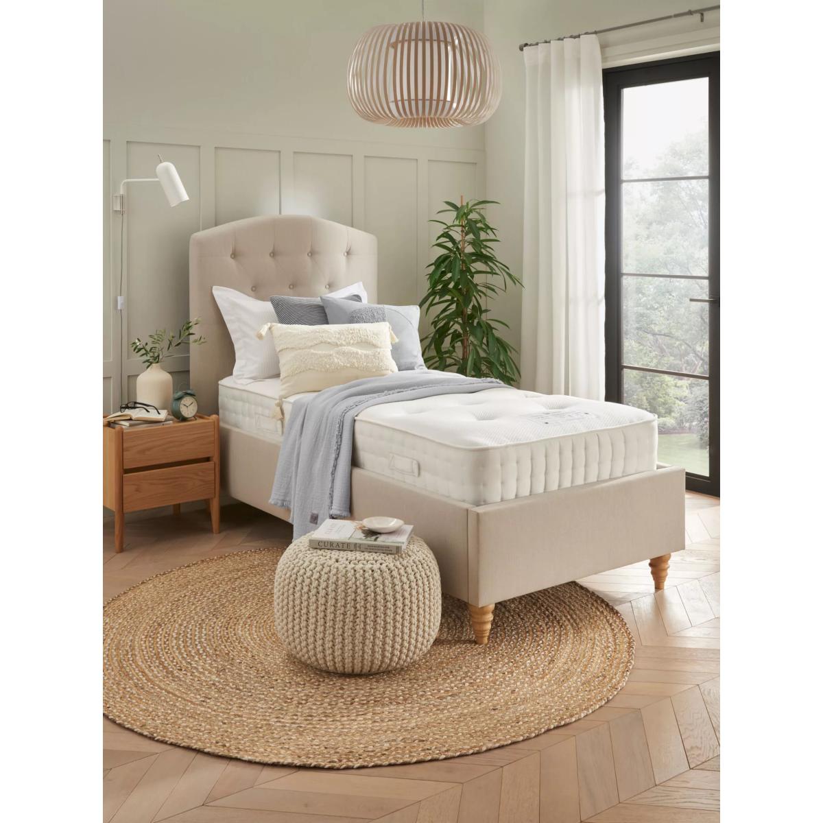 John Lewis Ortho Support 2000 Pocket Spring Mattress, Medium to Firm Tension, Single – image 2