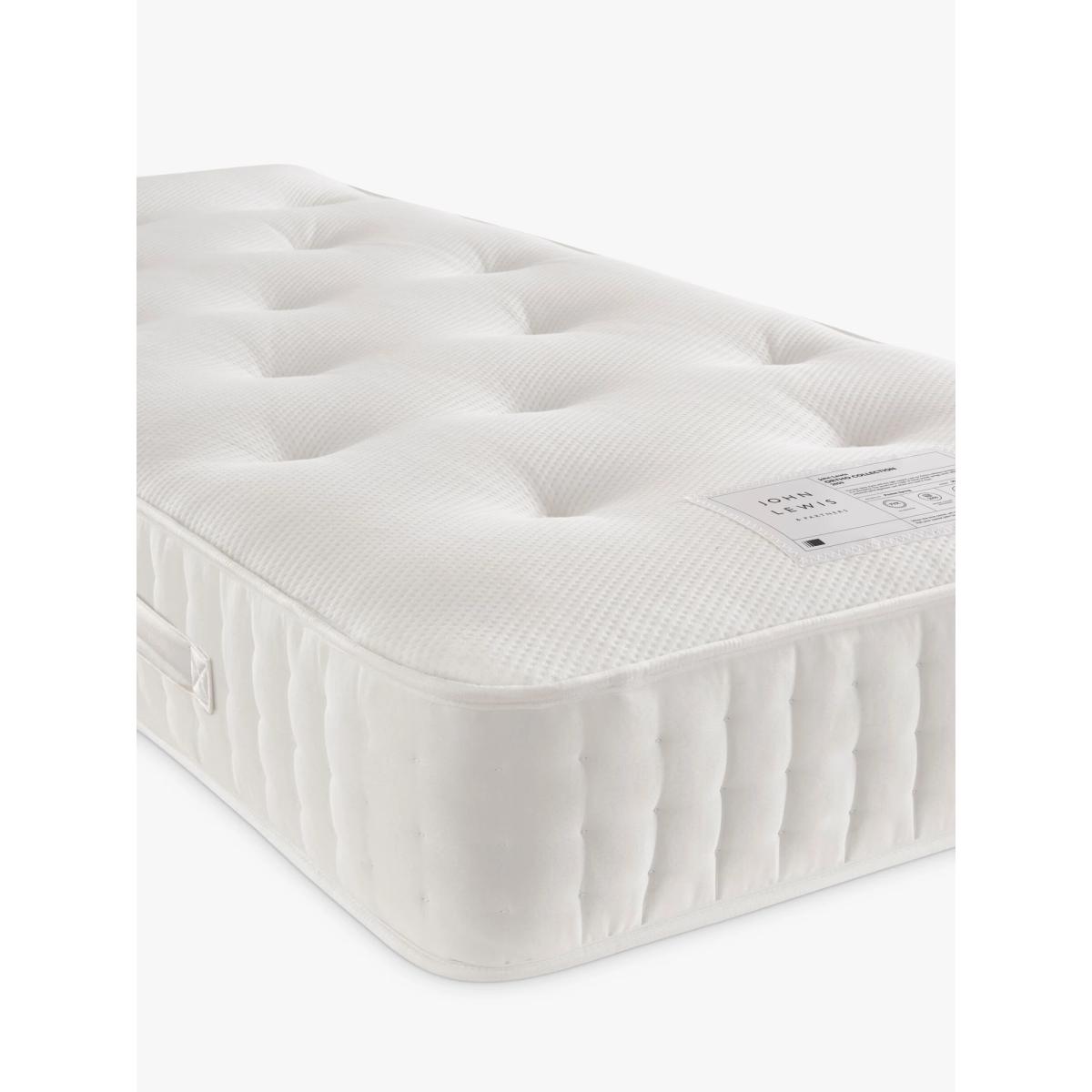 John Lewis Ortho Support 2000 Pocket Spring Mattress, Medium to Firm Tension, Single – image 8