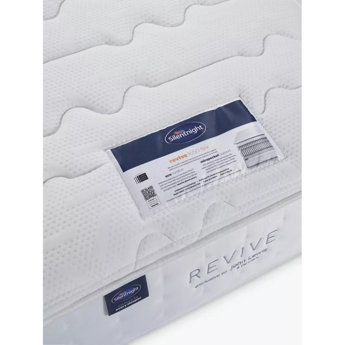 Silentnight Revive Eco Comfort Flex 1650 Spring Mattress, Regular Tension, Single – image 5