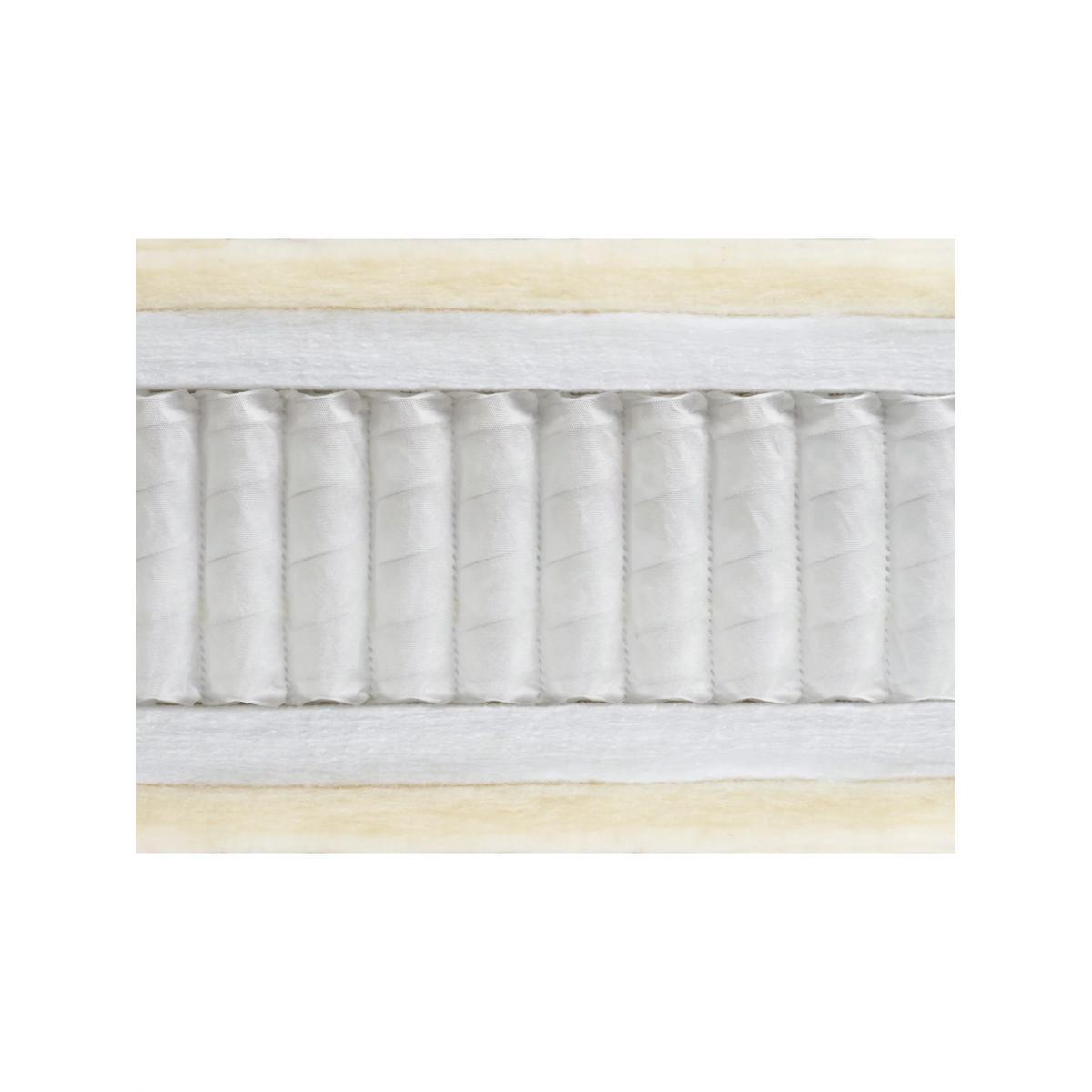 John Lewis & Partners Classic Wool 1200 Pocket Spring Mattress, Firm Tension, Single – image 3